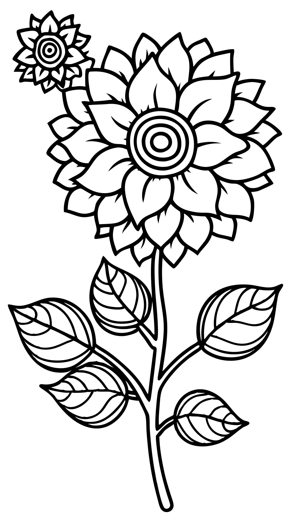 printable coloring pages for flowers